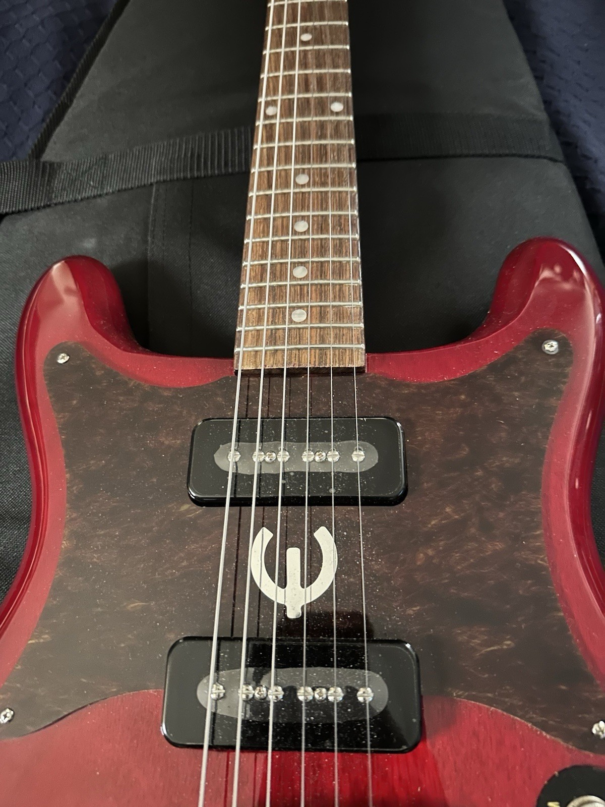 Epiphone Wilshire P-90 2024. Cherry Finish, Indian Laurel Fretboard.