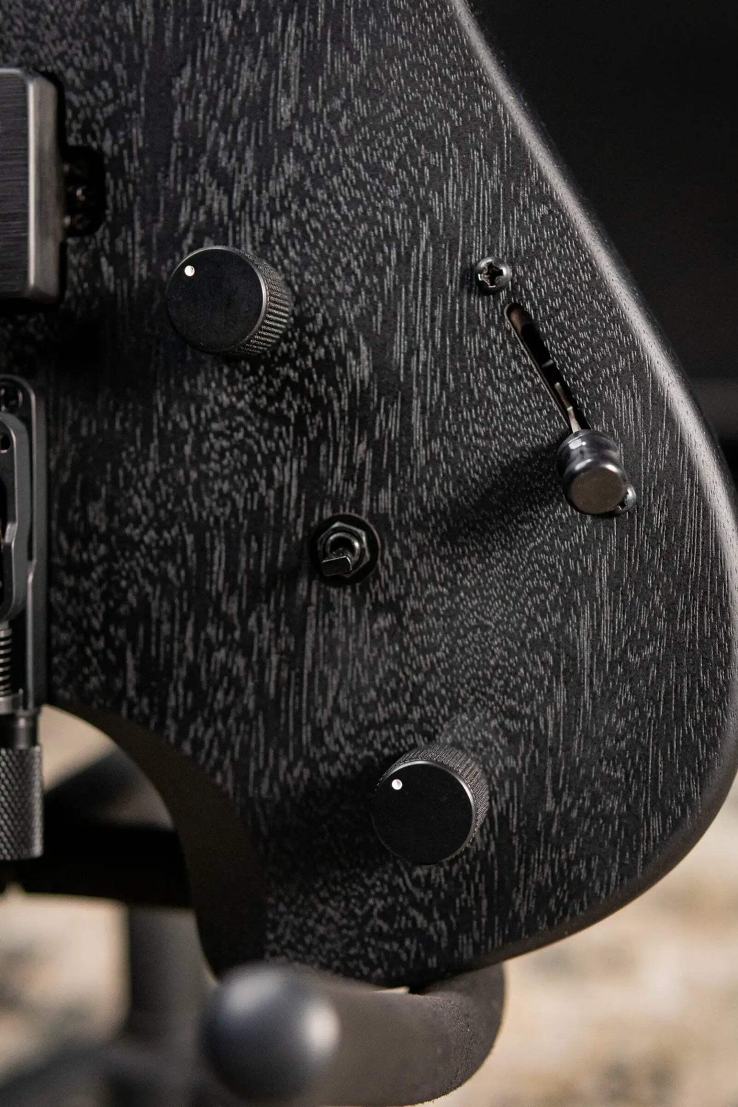 Ibanez QX52B Headless Electric Guitar – Weathered Black with Gig Bag