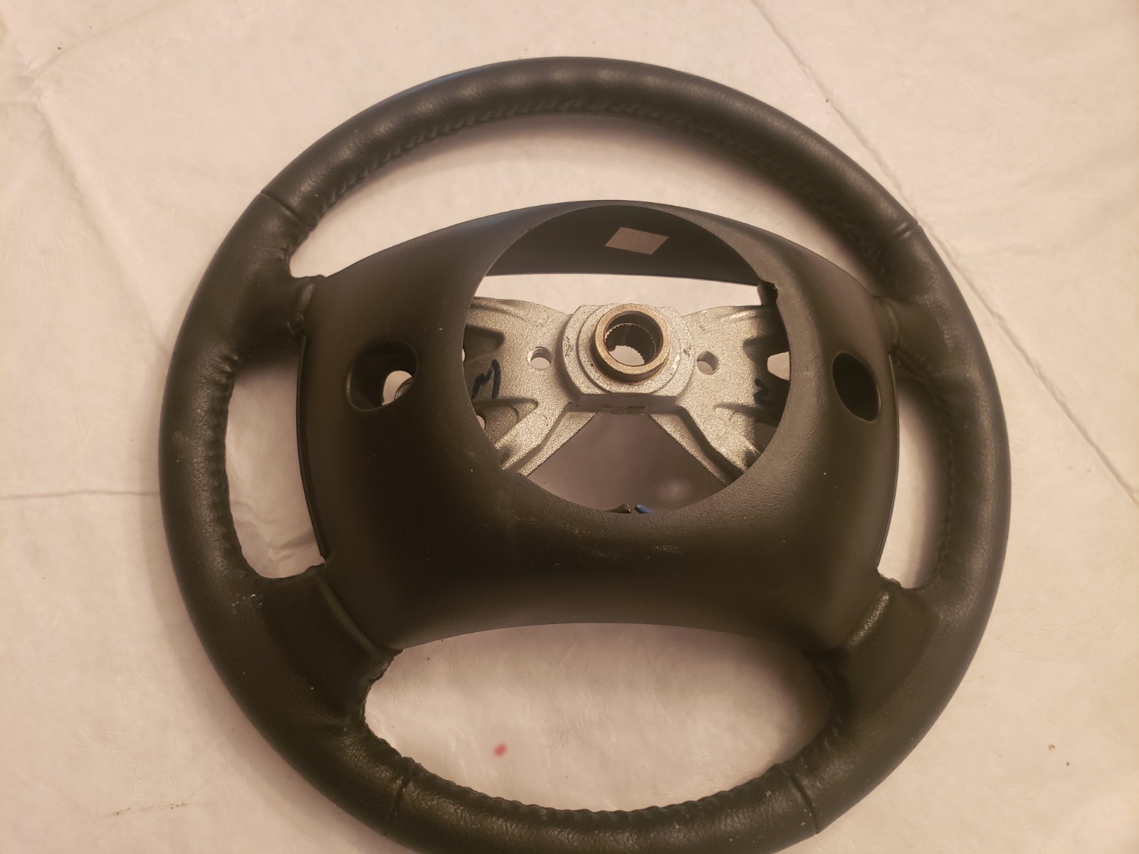 ✅ 1998-2002 2nd Gen Dodge Ram 1500 2500 3500 Black Leather Steering Wheel OEM