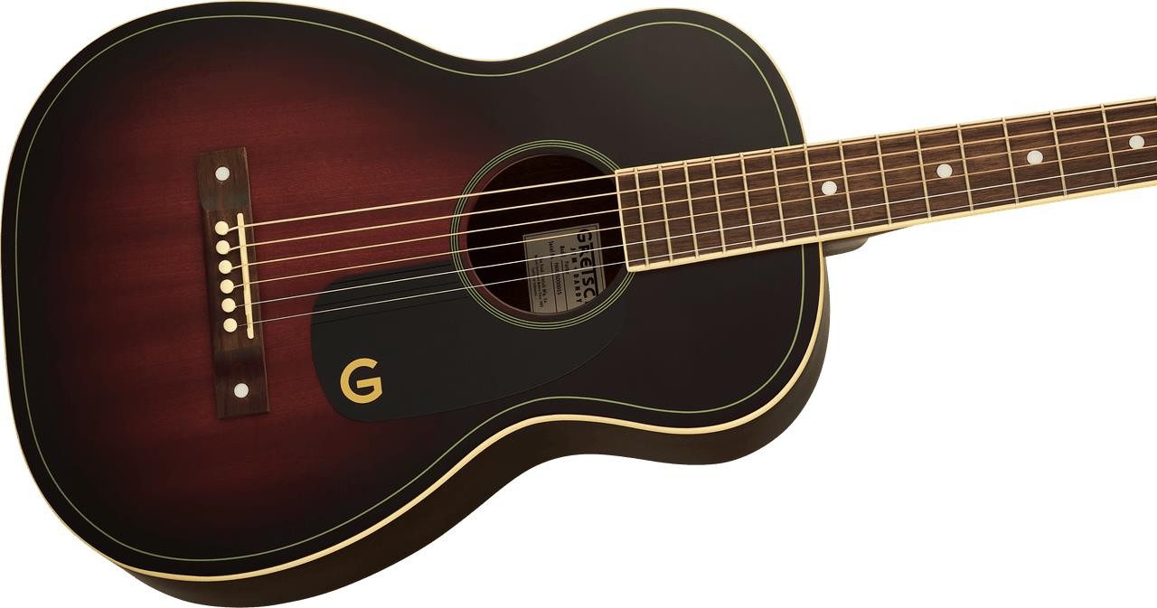 SPECIAL-ORDER! GRETSCH JIM DANDY PARLOR ACOUSTIC | DEEP CHERRY BURST