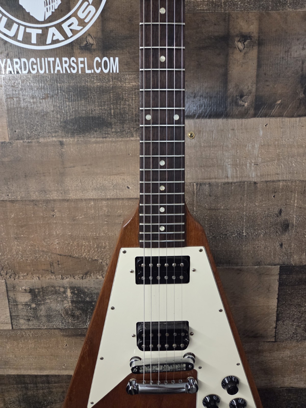 2005 Gibson Flying V Guitar W/ Original Bag Natural 6.2 Lb