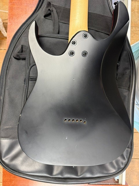 Ibanez GRG131DX RG Gio Black Flat Electric Guitar