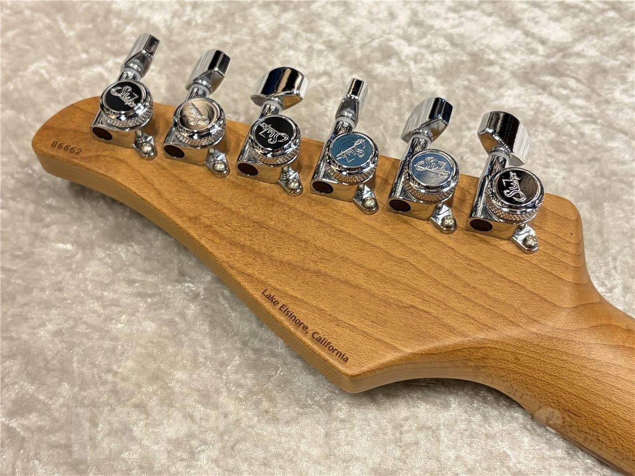 Suhr Standard Plus Faded Trans Whale Blue Burst