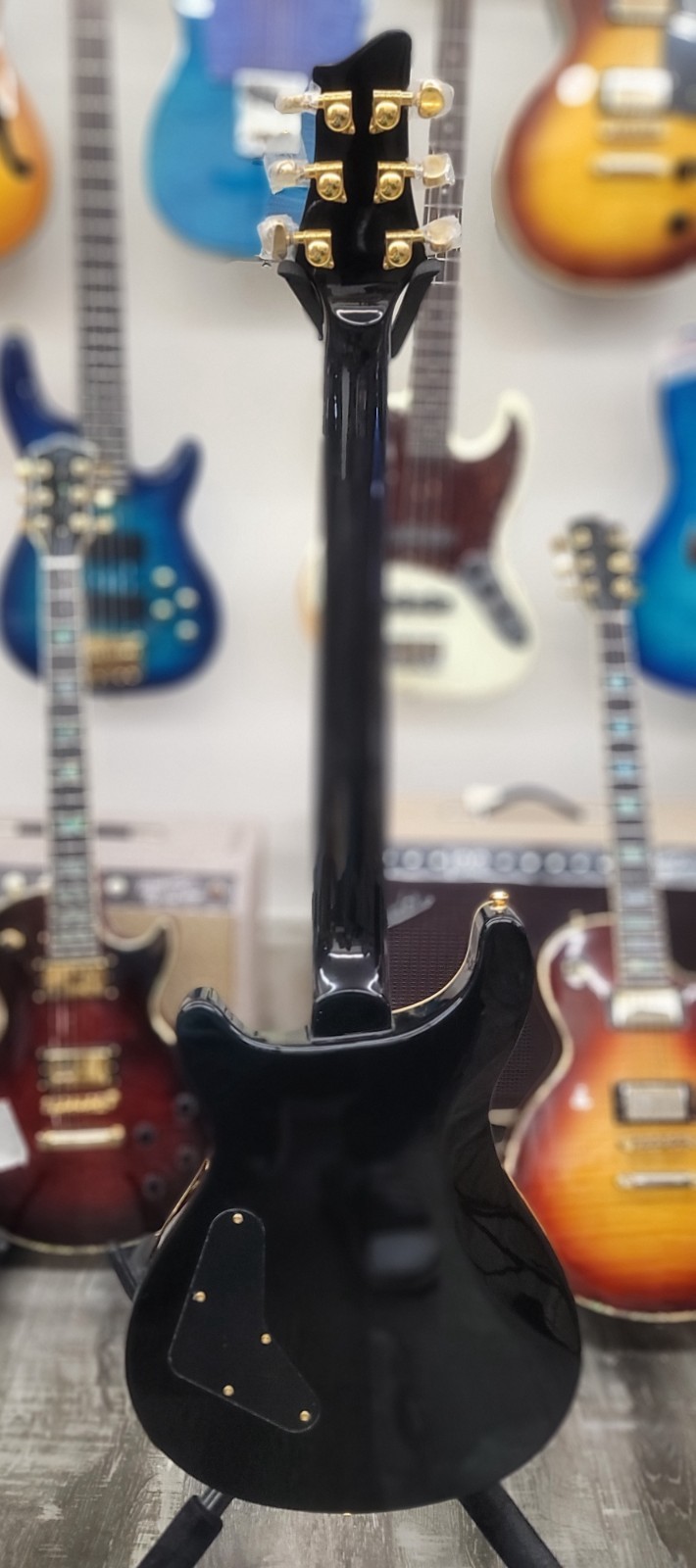 AIO Wolf W400 Electric Guitar – Sunburst Setup with 9-42 Strings GS-012