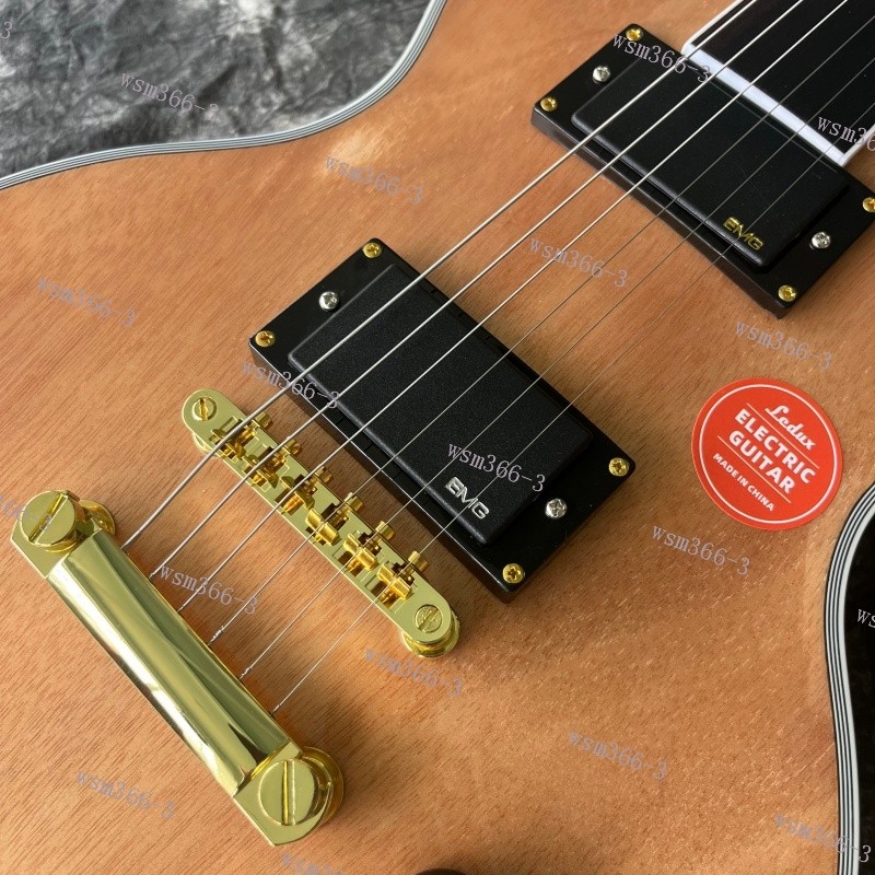 Solid Electric Guitar Stainless Rounded Fret Edge Bone Nut Natural Free Shipping