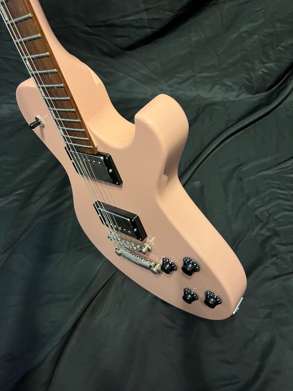 2024 Knaggs SSC-J Steve Stevens Signature Guitar in Shell Pink-OHSC-Signed Back