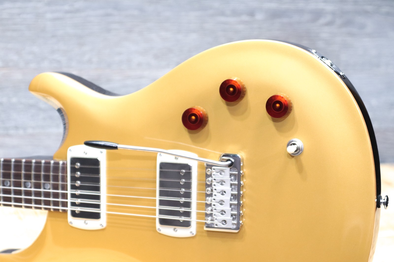 PRS SE DGT David Grissom Signature Gold Top Moon Inlays Electric Guitar w/Bag