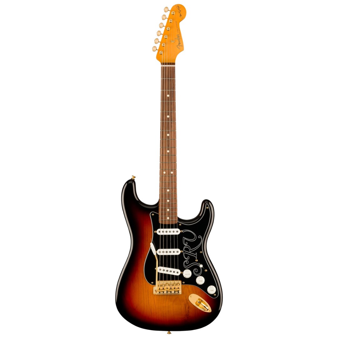 Fender Stevie Ray Vaughan Signature Strat Guitar, Pau Ferro FB, 3-Color Sunburst