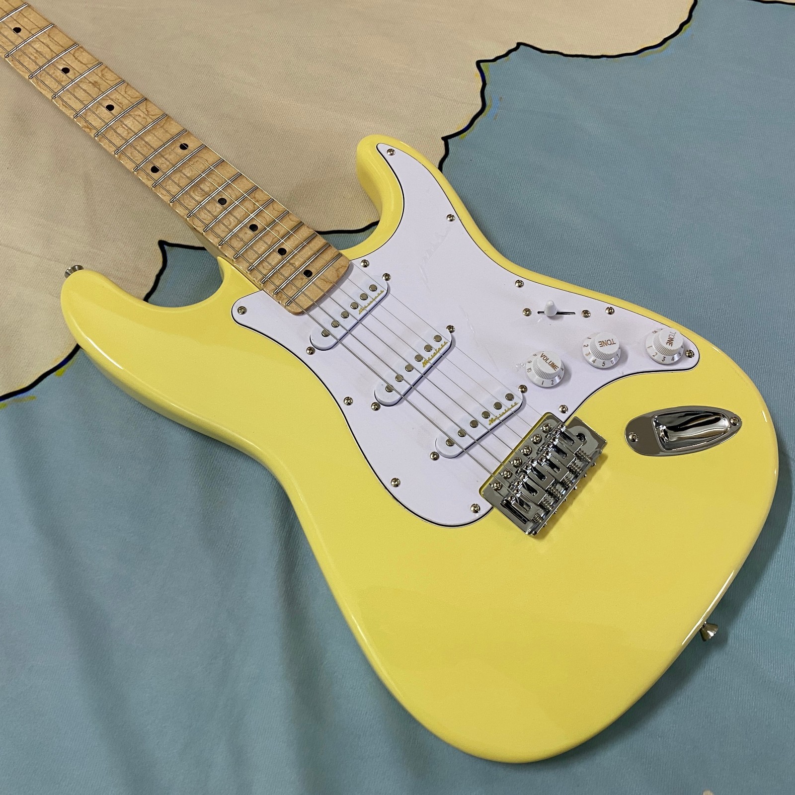 3S Pickups ST ELECTRIC GUITAR 6STRING maple fretboard 21frets IN US