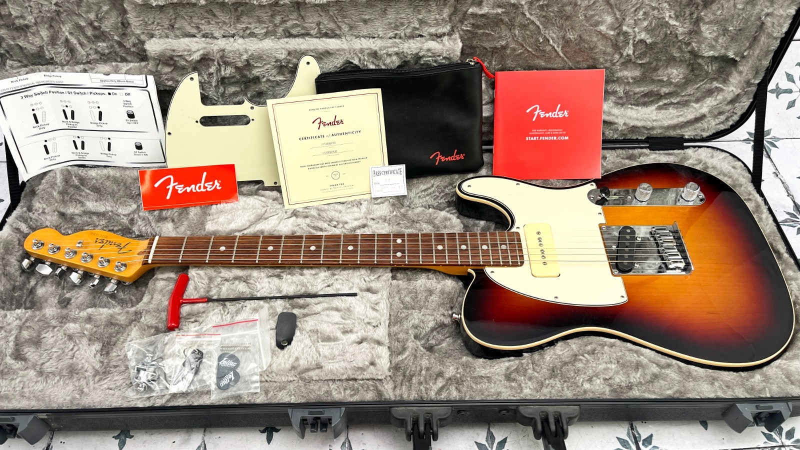 Fender American Ultra Telecaster with Maple Fretboard • Lollar Pickups #13484