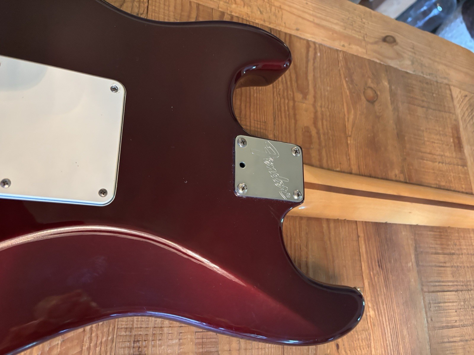 1989 American Standard Fender Strat Midnight Wine