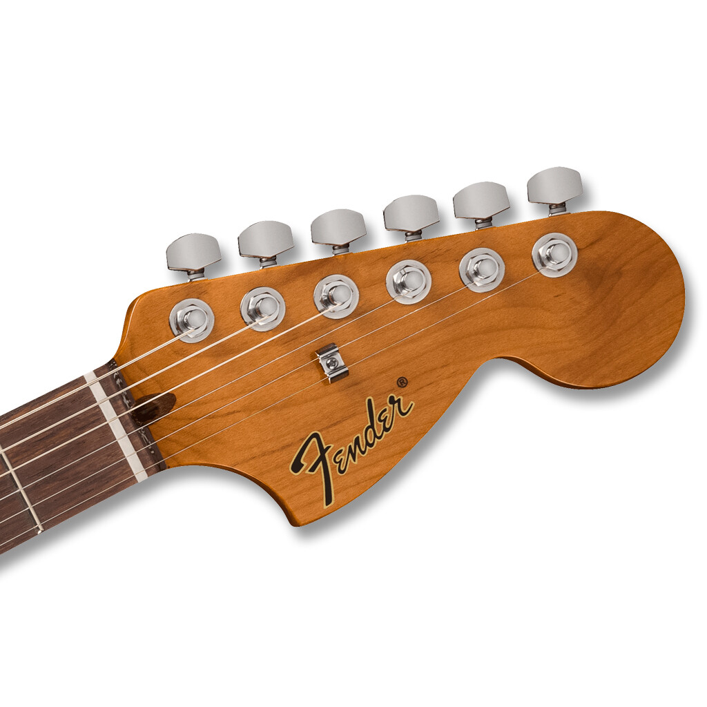 Fender Tom DeLonge Starcaster | Rosewood Fingerboard | Satin Surf Green