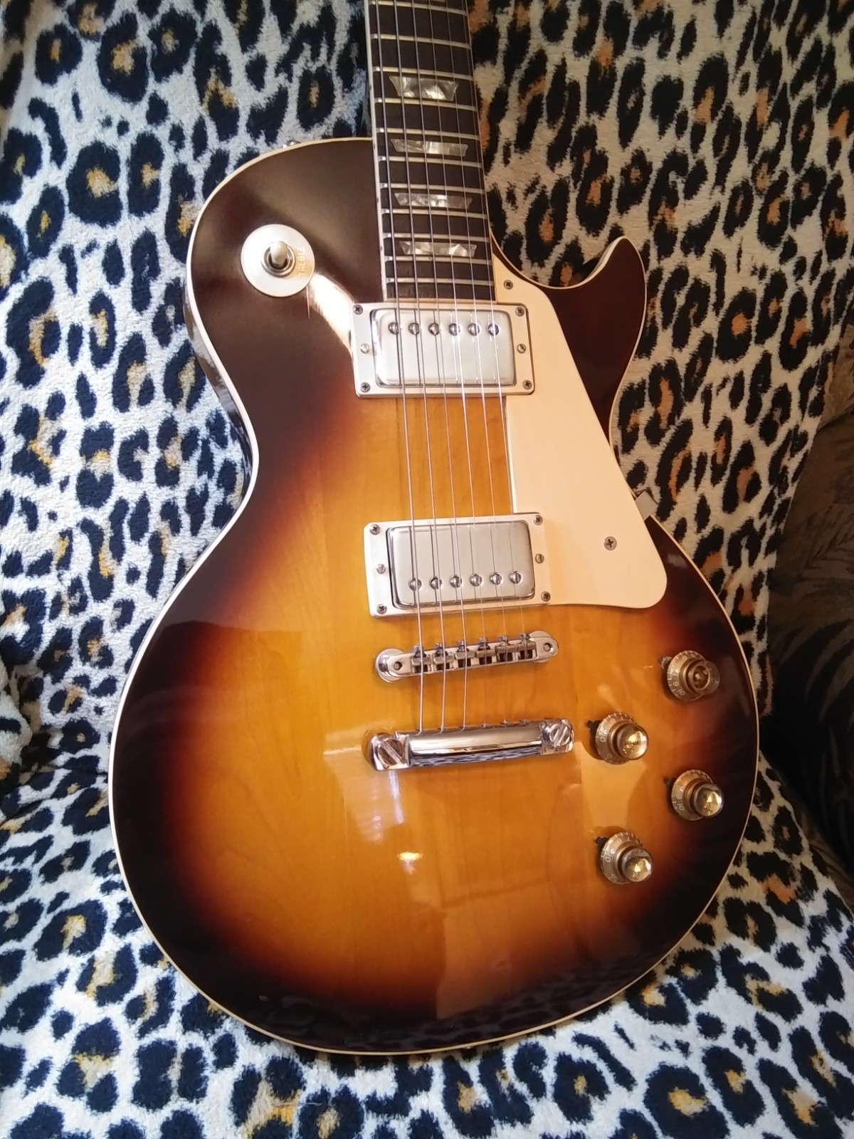 Vintage 1974 Les Paul Standard TSB Factory Large Humbuckers Rare find MINT Orig