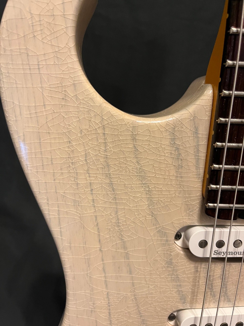 2020 Asher The Los Angeles California Blonde Boutique Handmade Guitar W/OHSC
