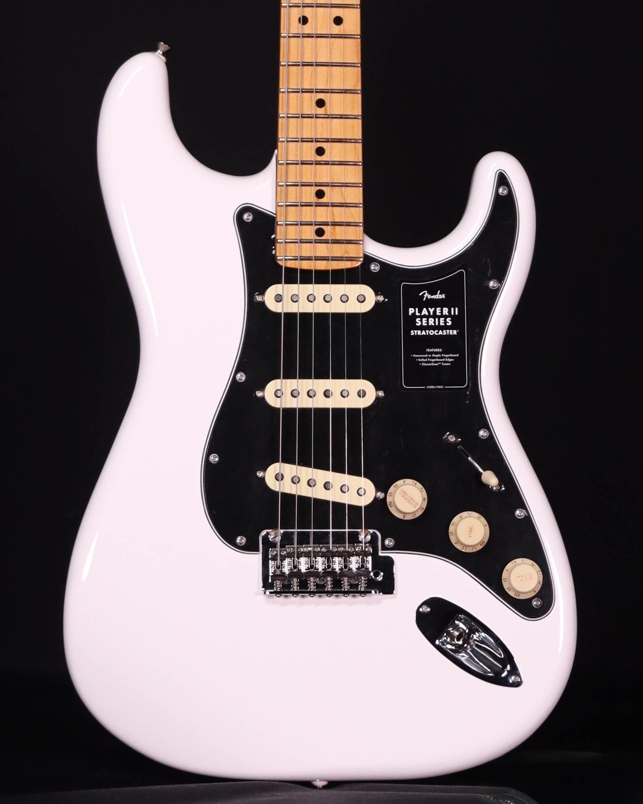Fender Player II Stratocaster, Maple FB, Polar White