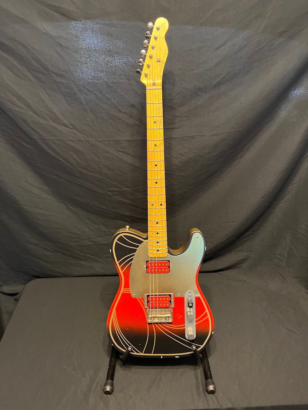2025 Bill Nash T2HB Art Deco Custom Tele Guitar W/OHSC