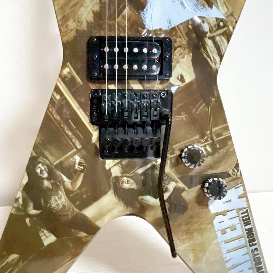 Dean ML Dimebag Pantera CFH Electric Guitar, Rock Tremolo, Hard Case