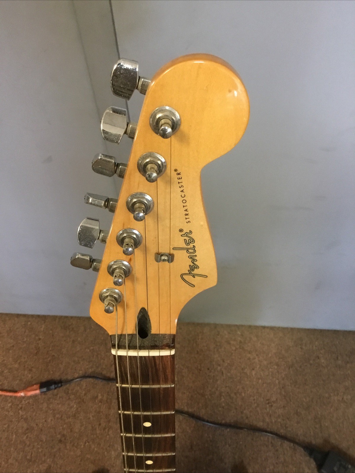 2012 Mexico Fender Blacktop HSH RW TSV Stratocaster, Titanium Silver Guitar MIM