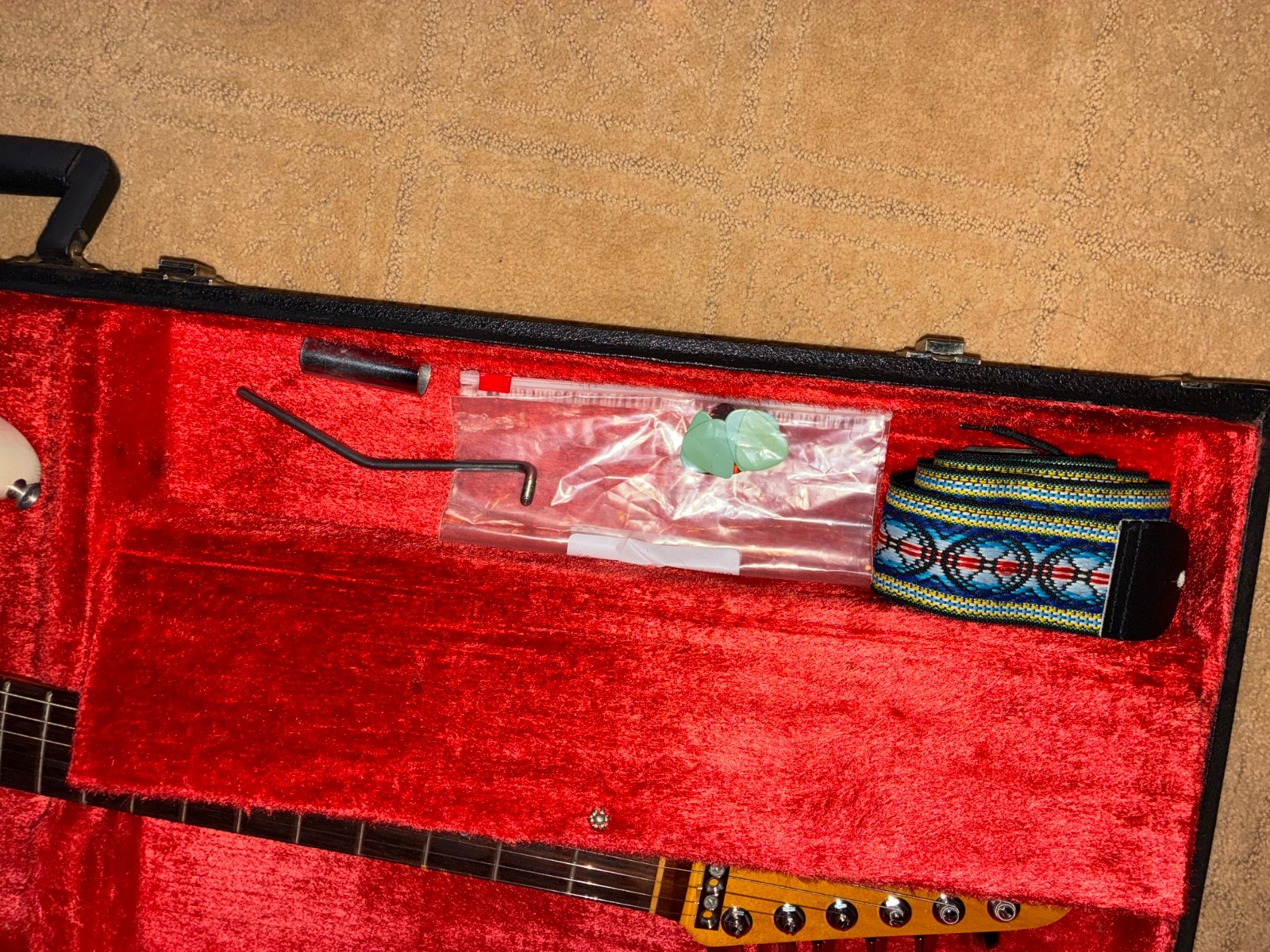 1985 Schecter Jimi Hendrix Strat RARE! W/HSC USA