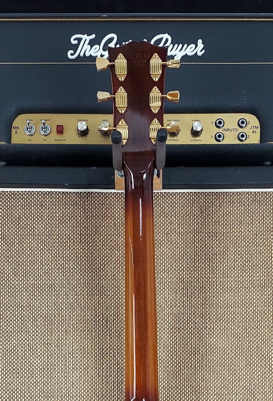 1973 Gibson Les Paul Custom 100% Original! Very Clean Guitar Small Volute (170)
