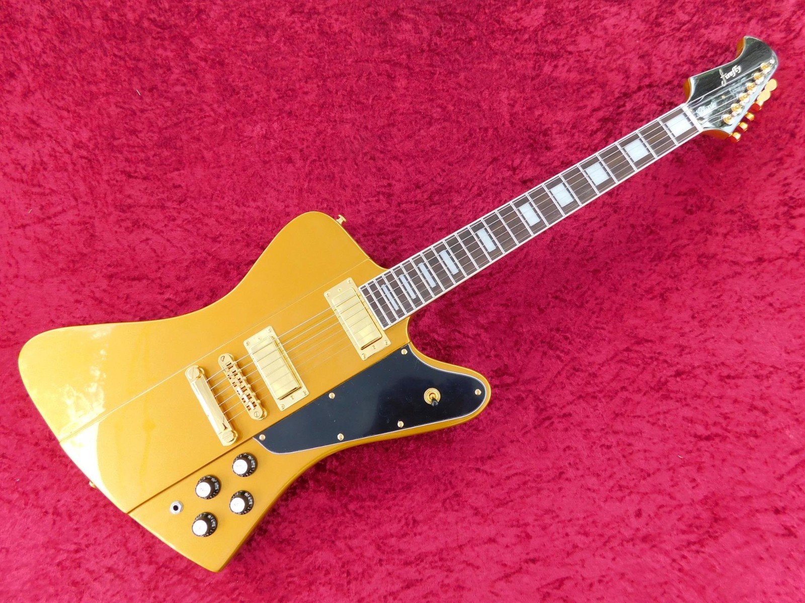 Firefly Firebird Set Neck Electric Guitar,Paper in Oil Capacitors, Very Cool
