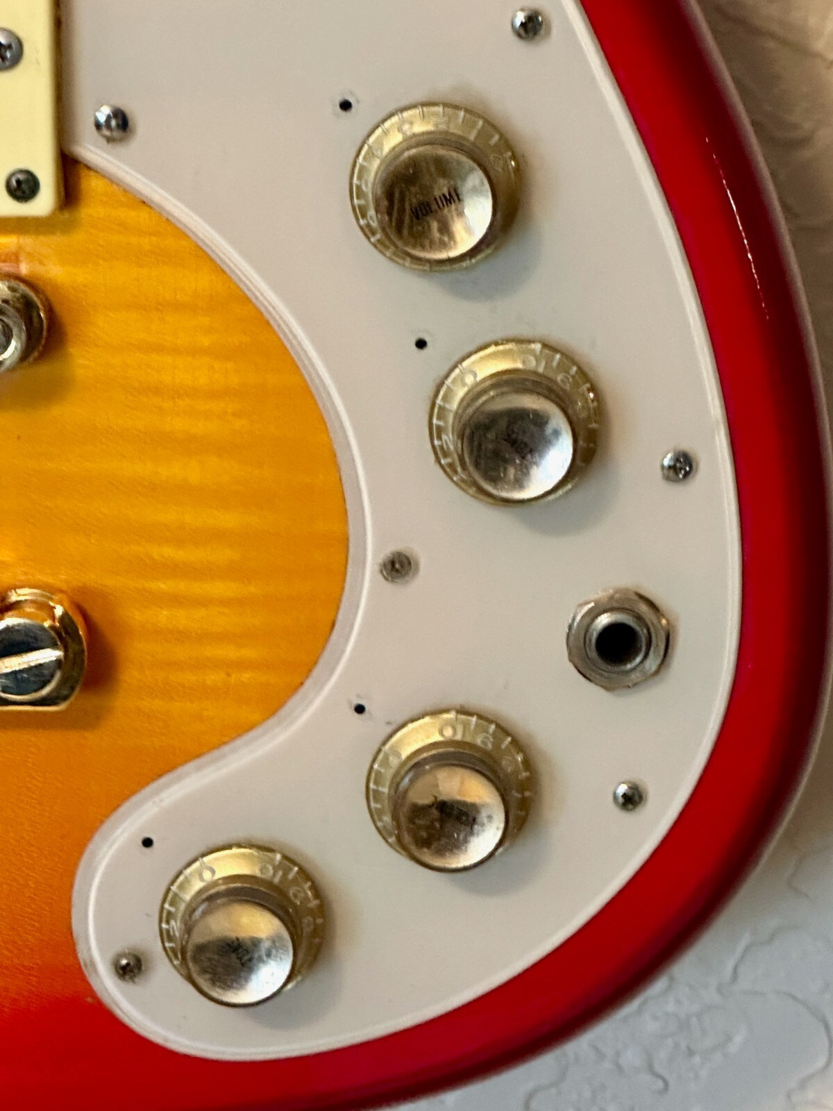 1970 Epiphone WILSHIRE Flame Thru Body!