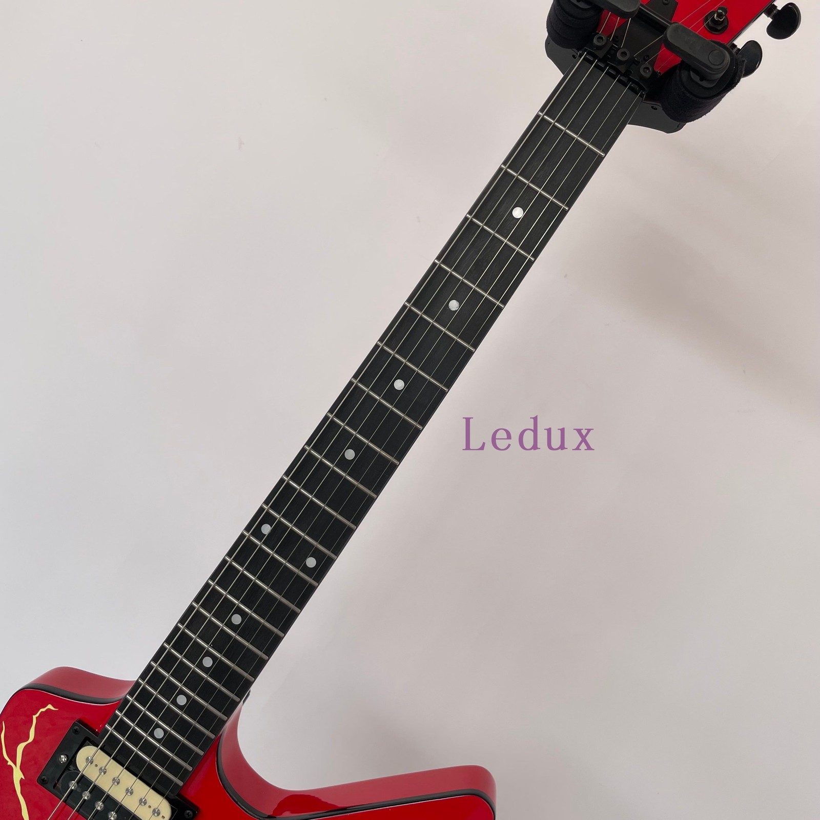 Custom Dimebag Darrell Rebel H-H Pickup FR Bridge Rosewood Freteboard Red
