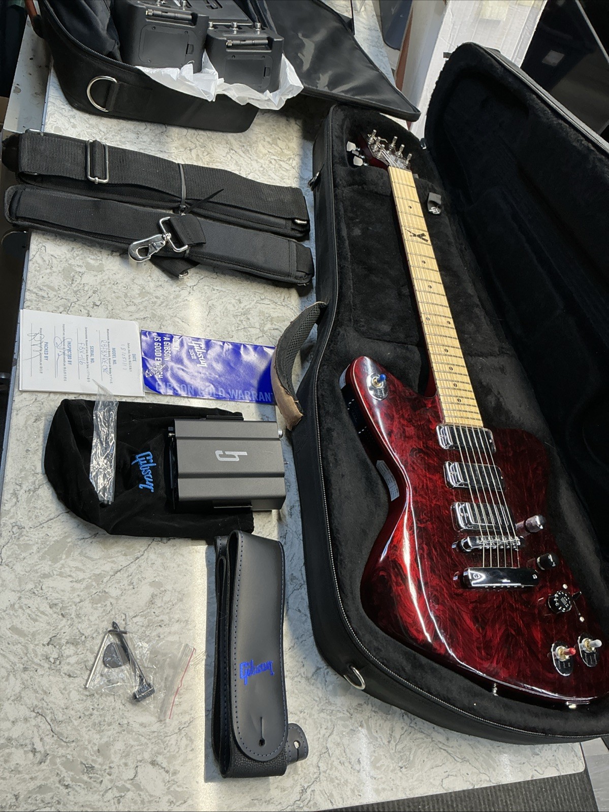 2011 Gibson Firebird X FBX-116 Resolution Complete w/ RIP SYSTEM OHSC BOX PAPERS