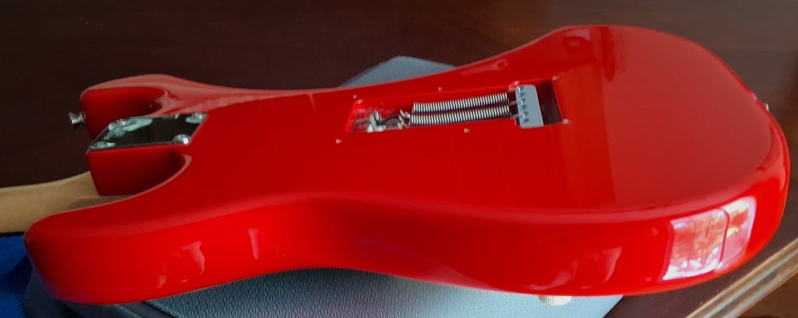 2006 Mark Knopfler Fender Stratocaster – Artist Sig. Series – Hot Rod Red – USED