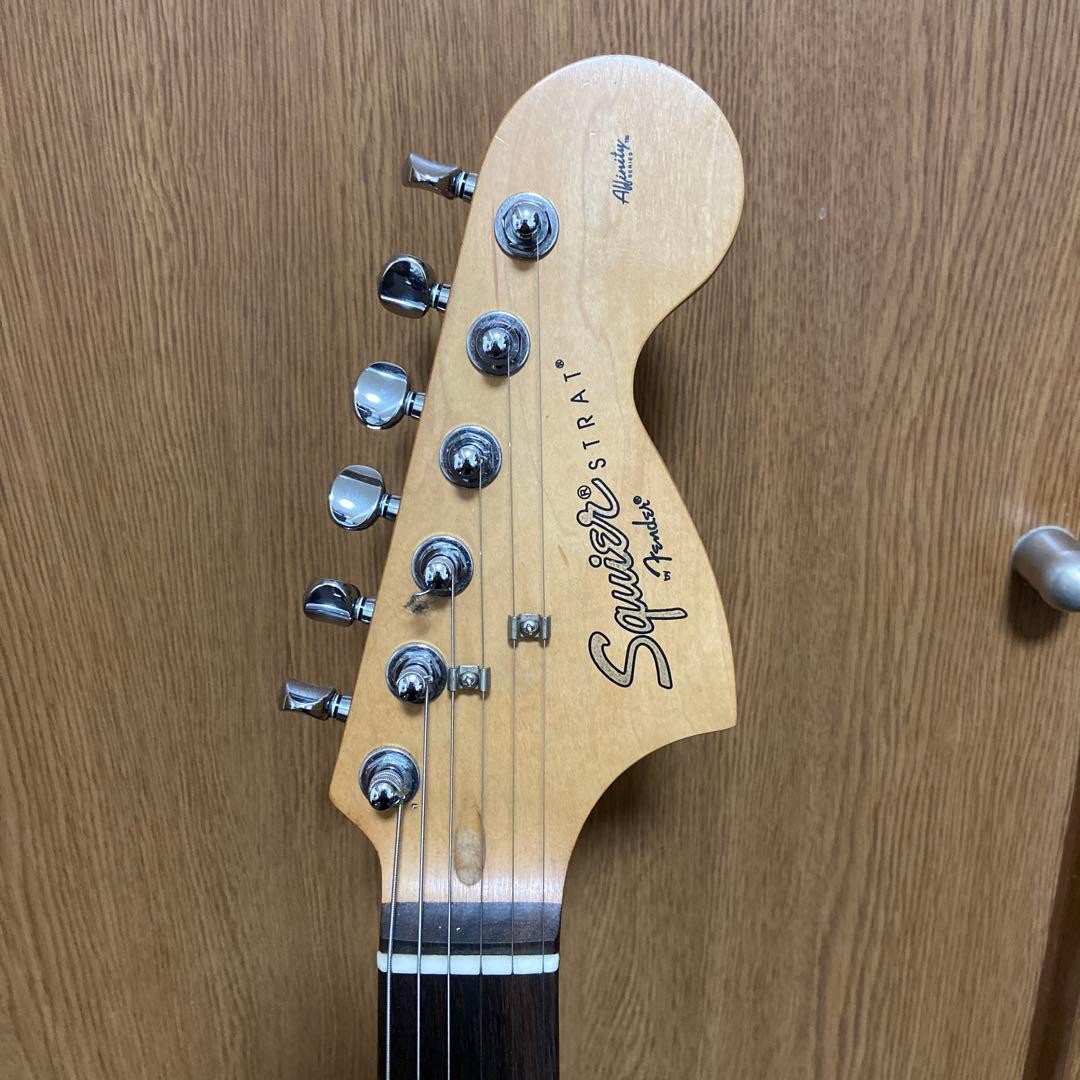 Squier Strat Lake Placid Blue Modified Many Safe Packing!