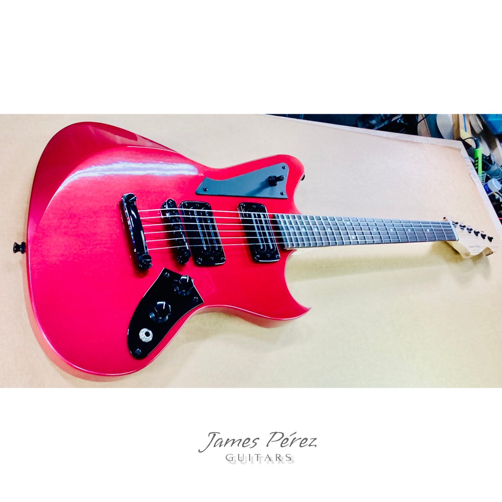 NEW! TR-3B Handmade in the U.S.A. by me @ James Perez Guitars – 2026 – Metallic