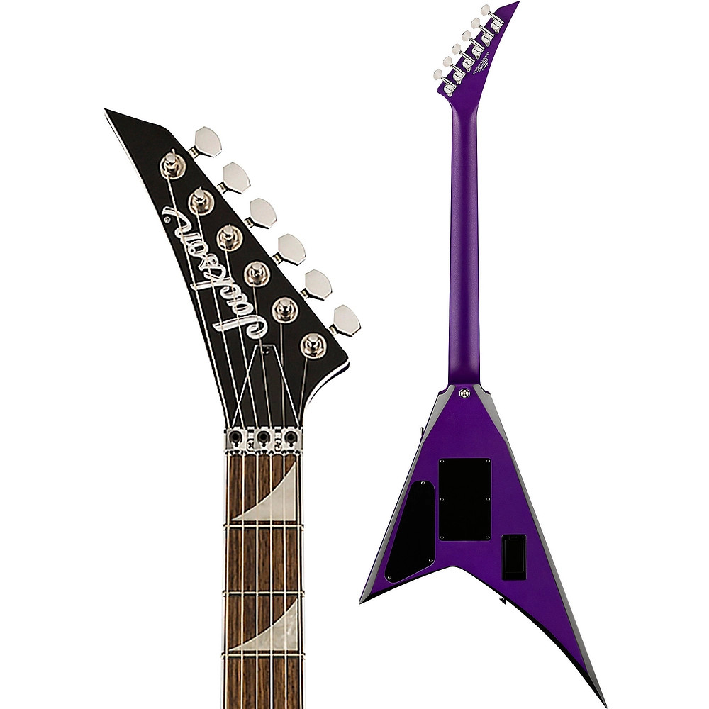 Jackson X Series Rhoads RRX24 Guitar Purple Metallic with Light Purple Bevels