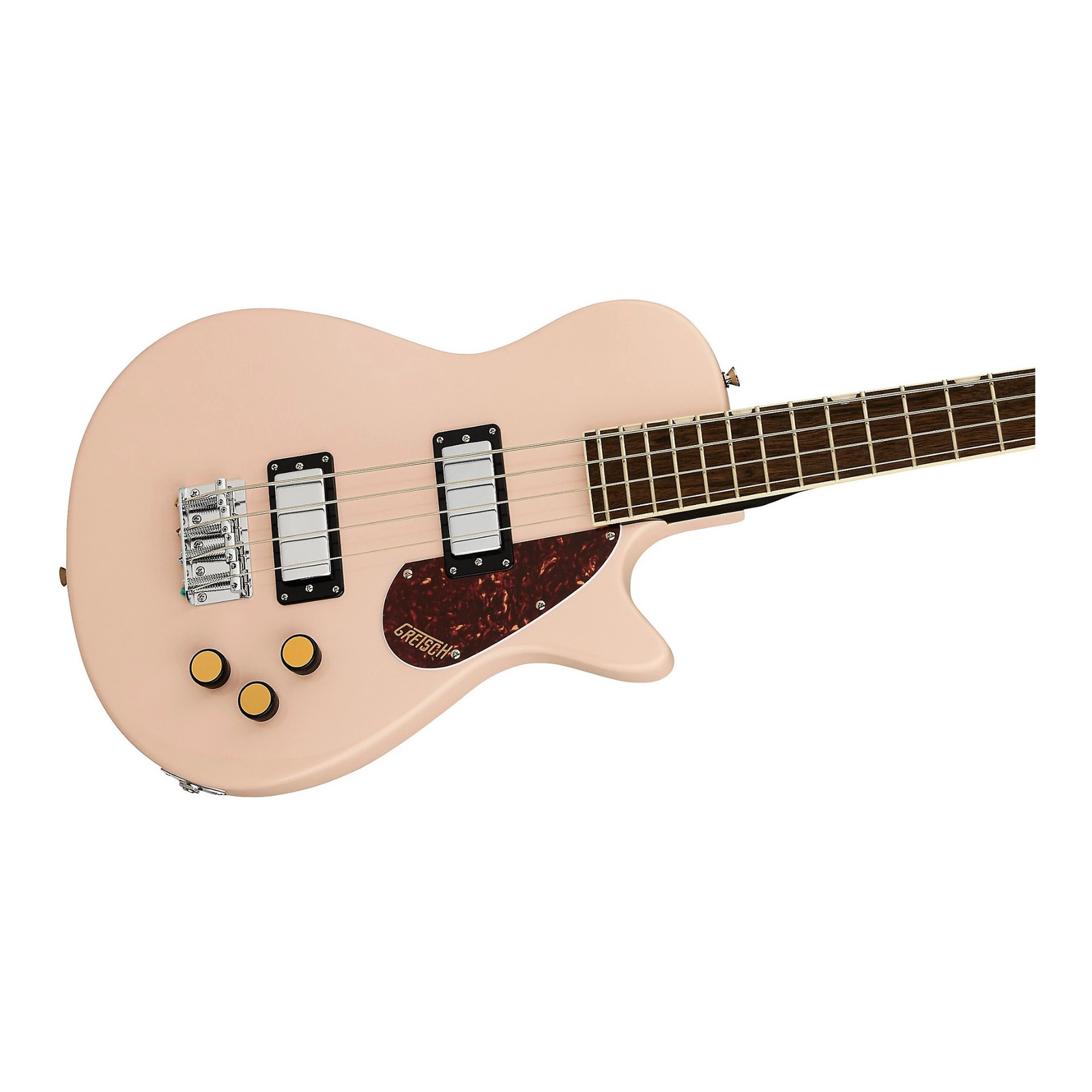 Gretsch Streamliner Jet Club Bass Single-Cut Body Shape (Shell Pink)