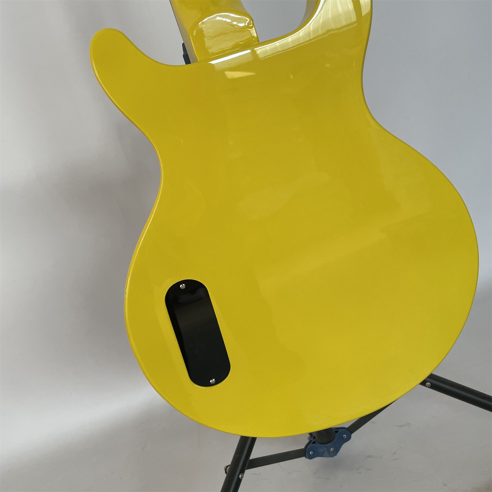 Electric Guitar Solid Body P90 Pickup Junior Yellow Mahogany Rosewood Fretboard