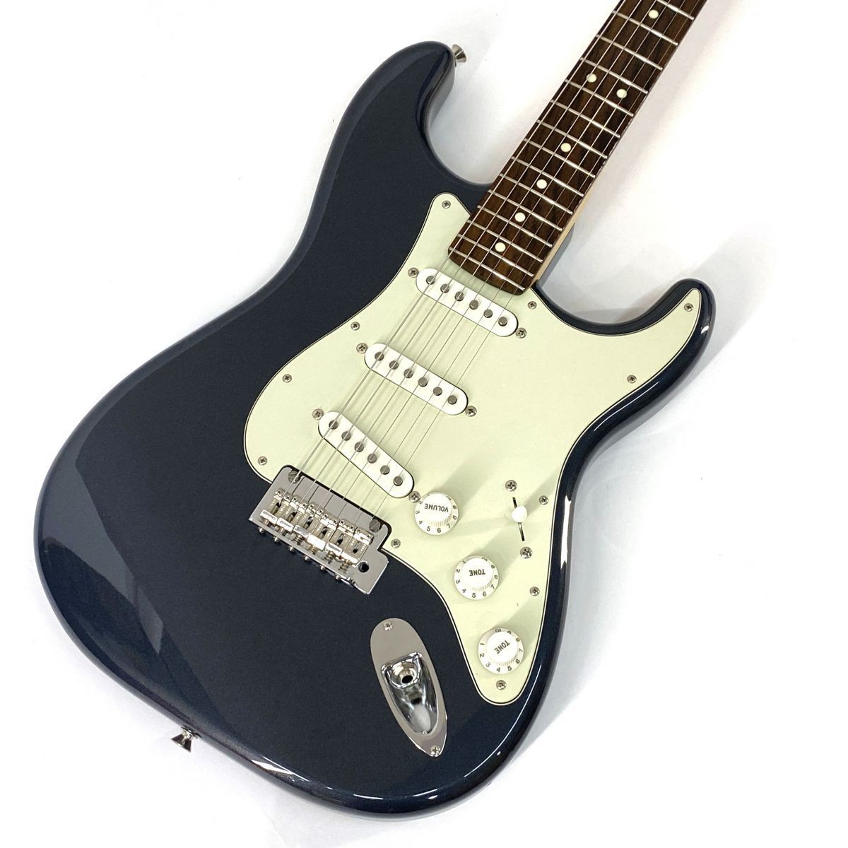 Fender Japan Hybrid II Stratocaster Charcoal Frost Metallic with Gig Bag