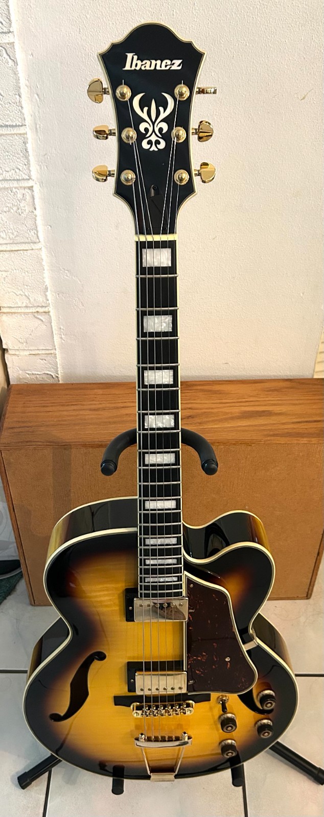 Ibanez AF95FM Artcore Expressionist hollowbody Jazz guitar w Hard shell case