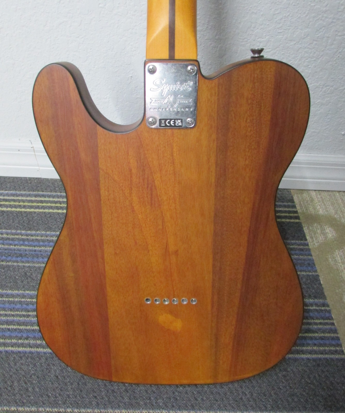 Fender Telecaster Vintera 50s Black & Wood 6 String Electric Guitar