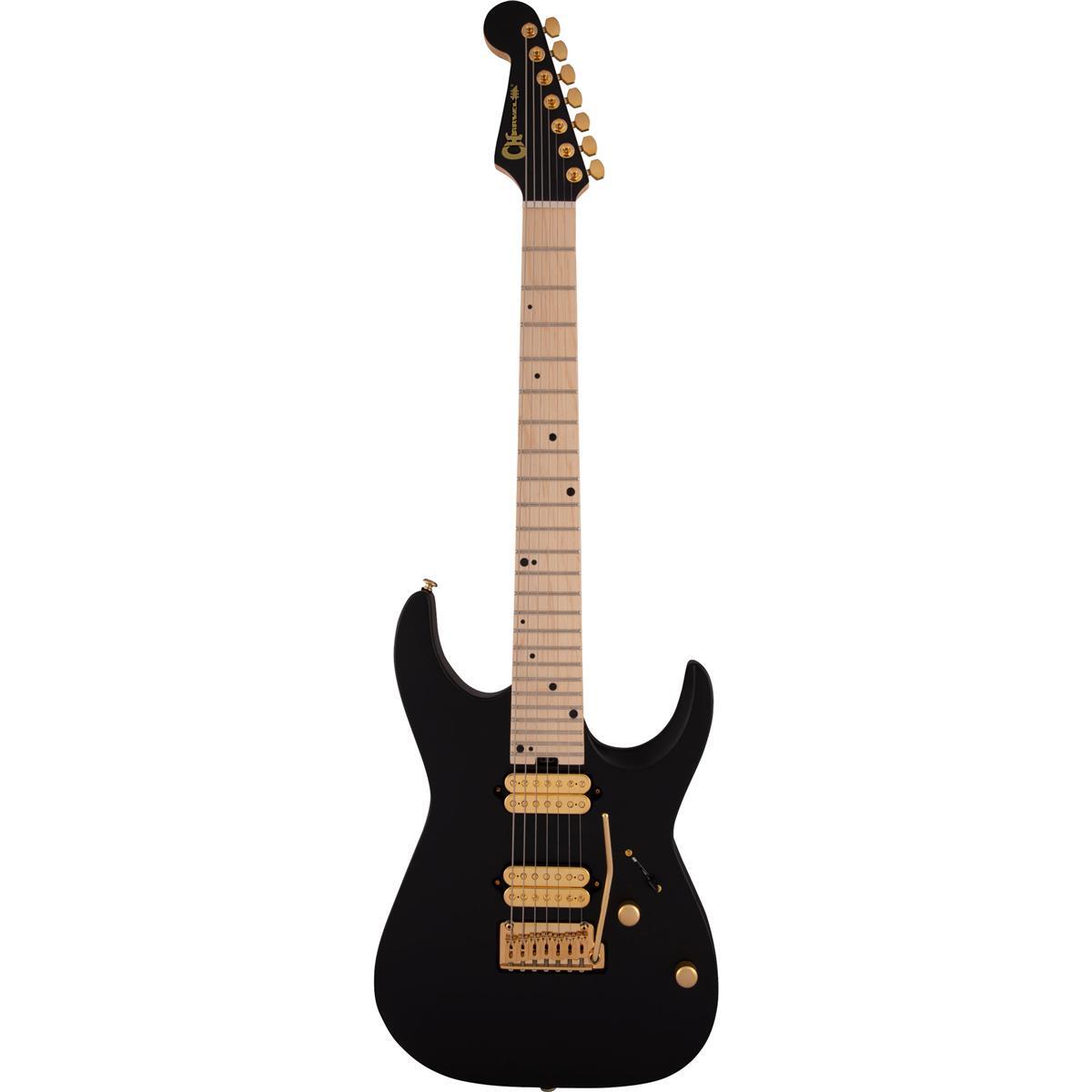 Charvel Angel Vivaldi Signature DK24-7 Nova 7-String Guitar, Satin Black