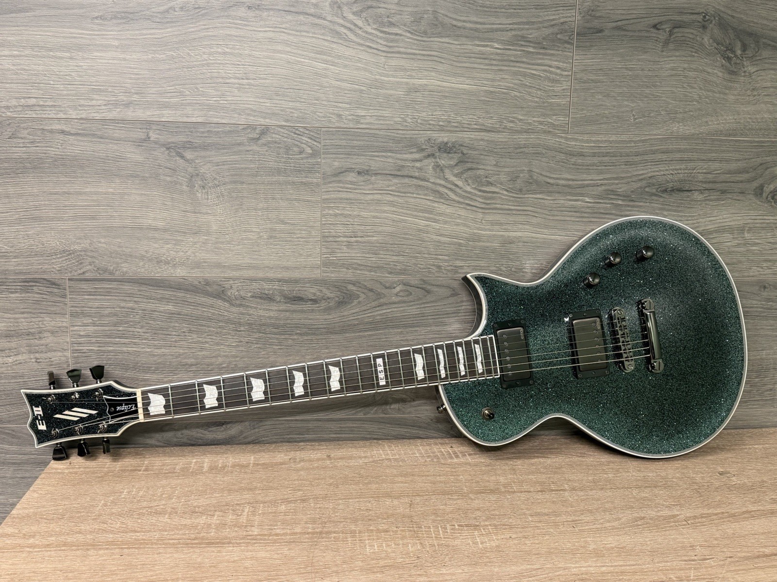 ESP E-II Eclipse Granite Sparkle Electric Guitar w/ Hard Case #3070