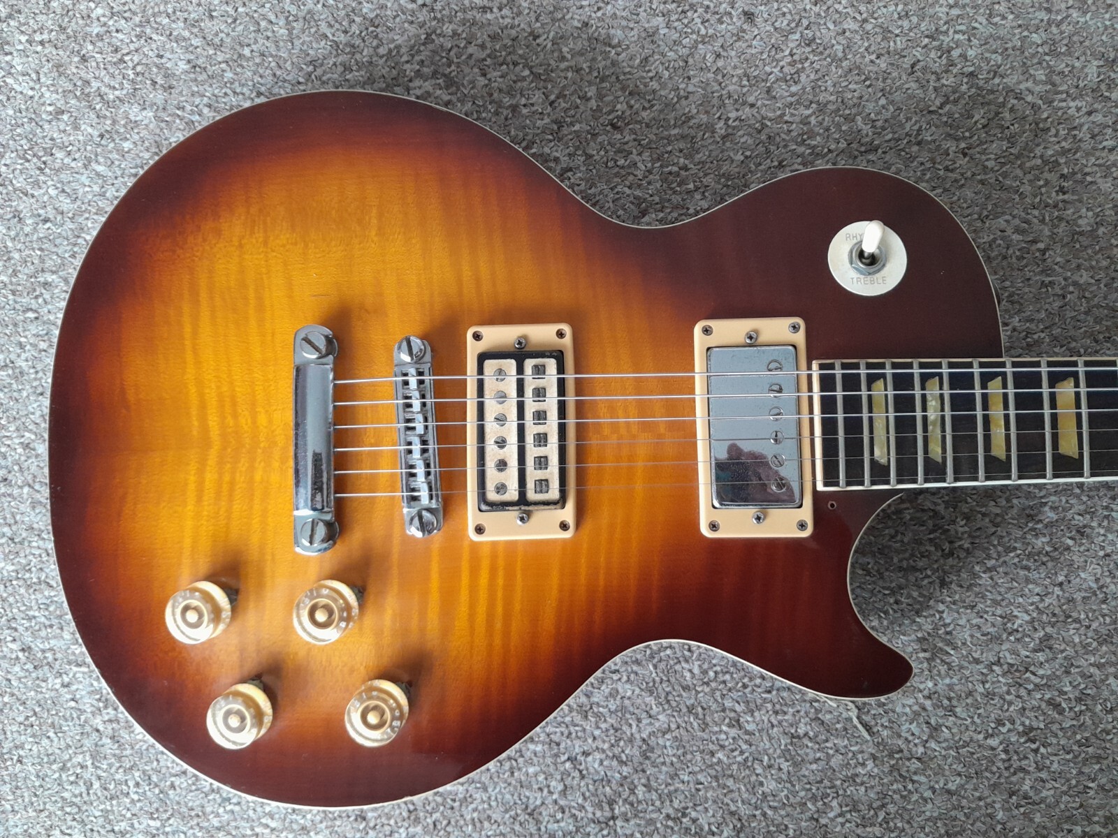1975 John Bennet LP-550S Sunburst Made in Japan Nakai Kasuga RARE