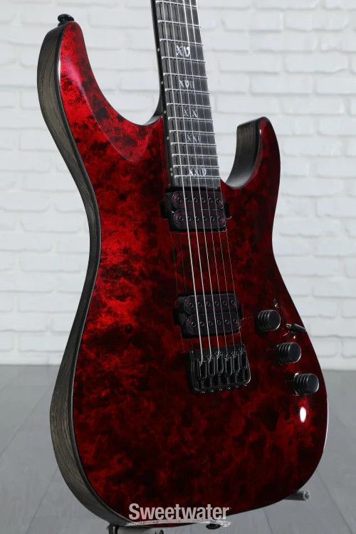 Schecter C-1 Apocalypse Electric Guitar – Red Reign
