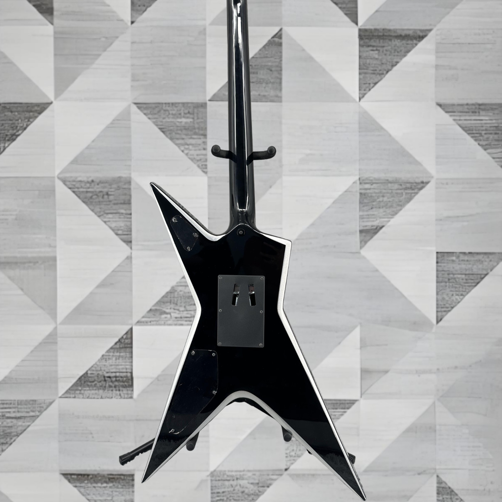 Dimebag Darrell Stealth Style Black Electric Guitar HH Pickup FR Bridge Ship US