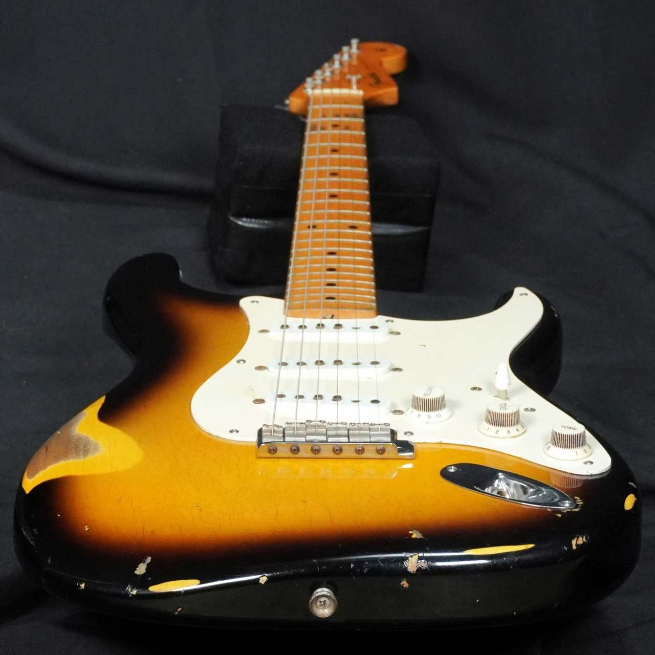 Fender Custom Shop 1956 Stratcaster Aged Mod 2 Tone Sunburst Used Electric
