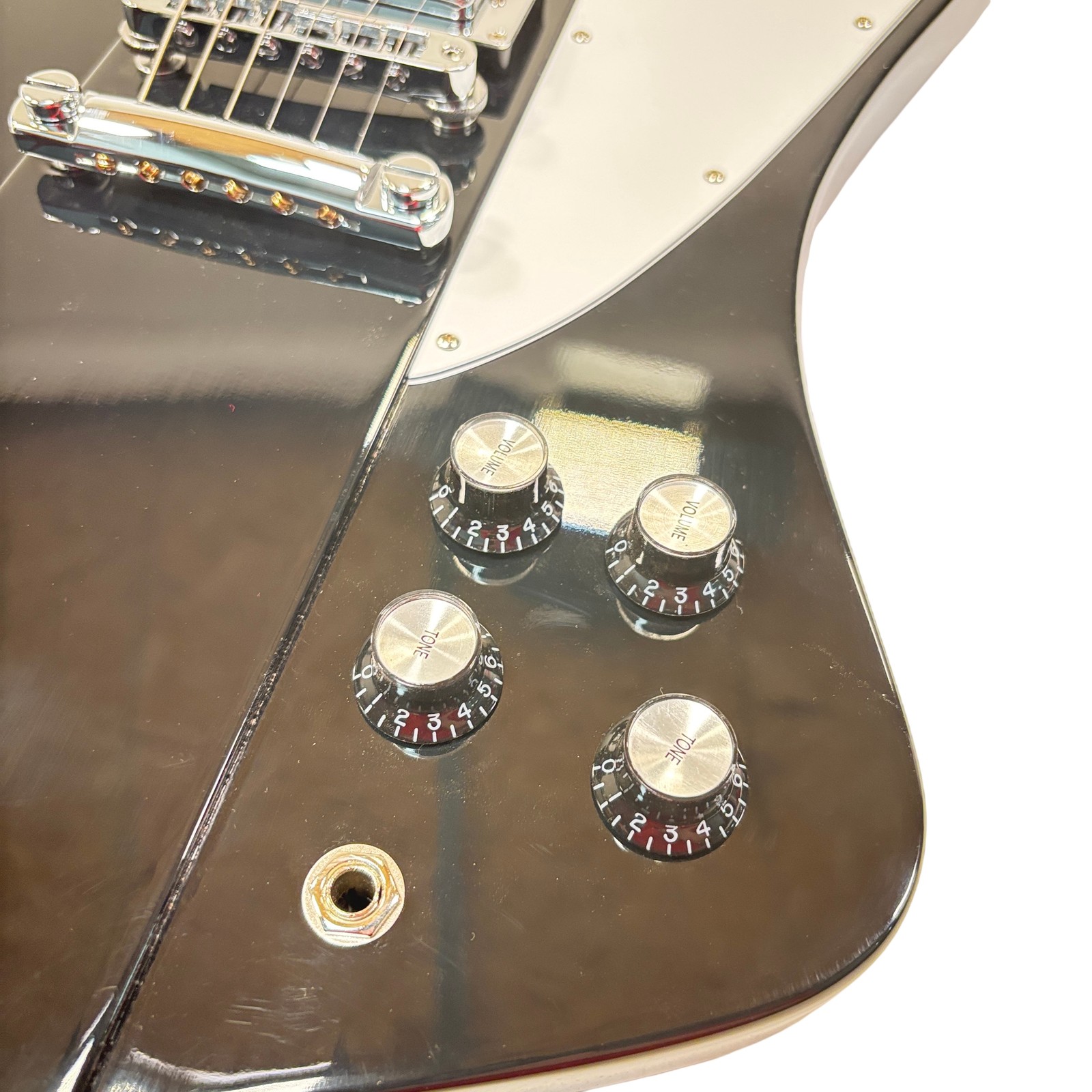 Gibson Firebird Platypus Ebony Right-Handed 6-String Electric Guitar – Black
