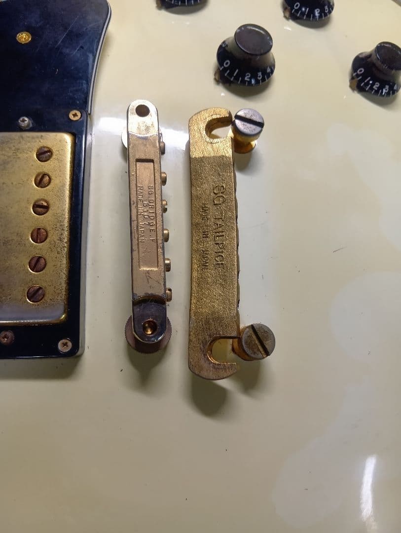 Burny Les Paul Custom Diamond Inlay Safe packing!