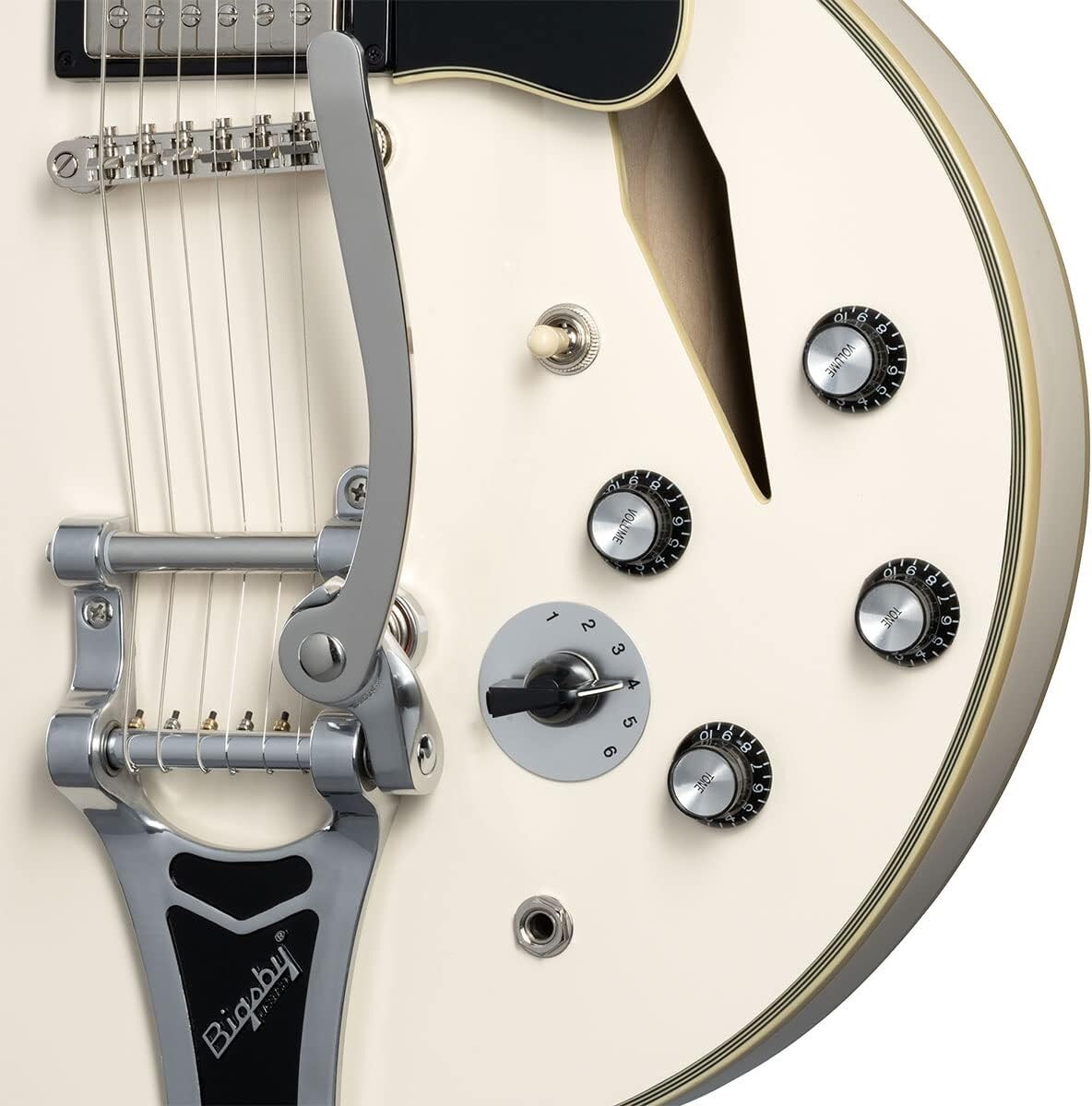 Epiphone Guitar Shinichi Ubukata Signature ES-355 Ver.02 White w/Hard Case