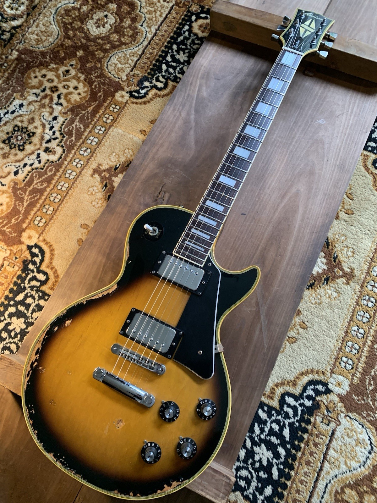 1976-78 Aria Pro II LC-500TB ALNICO-7 Matsumoku Japan vintage Free Shipping