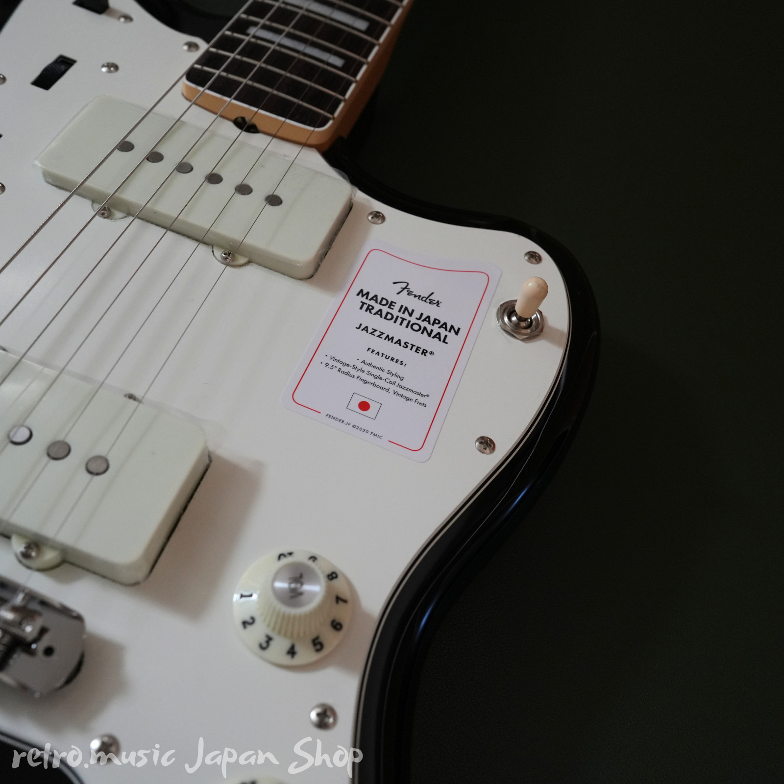 Fender Made in Japan Traditional Late 60s Jazzmaster Rosewood Black