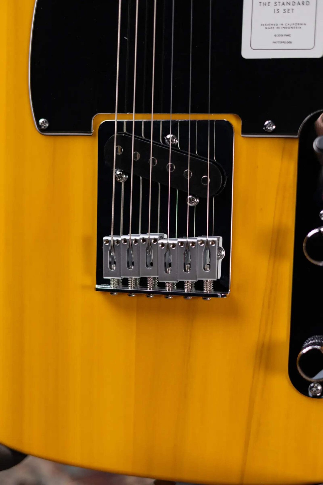 Fender Standard Telecaster Electric Guitar – Butterscotch Blonde
