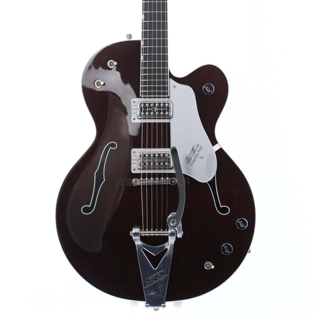 Gretsch G6119-1962FT Chet Atkins Tennessee Rose Walnut Stain o8984